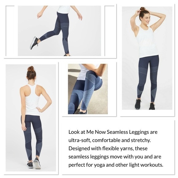 Spanx Seamless Moto Leggings - Picture 1 of 7